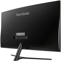 Монитор ViewSonic 27'' VX2758-PC-MH [16:9] 1920х1080(FHD) VA, Curved, nonGLARE, 280cd/m2, H178°/V178°, 3000:1, 80M:1, 16.7M, 4ms, VGA, 2xHDMI, Tilt, Speakers, 3 Y, Black