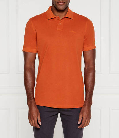 Поло Prime BOSS ORANGE - оранжевый(50507813)