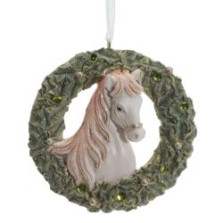 GAEM Фигурка декоративная подвесная "Лошадка", L8,5 W1,5 H8,5 см
