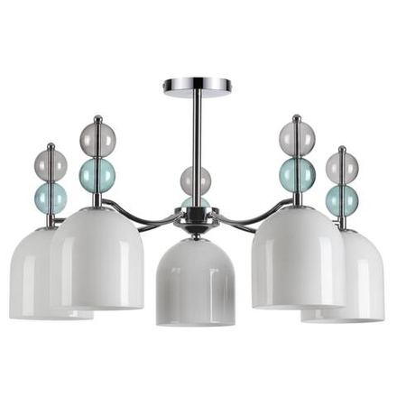 5235/5C MODERNI LN26 151 хром Люстра потолочная E27 5*40W 220V GILLIAN