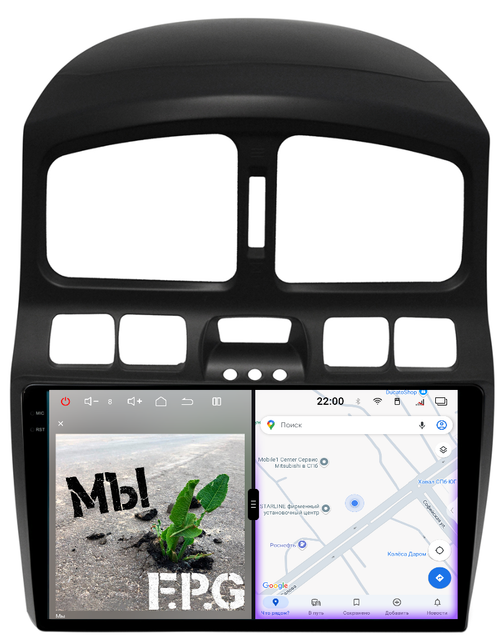 Магнитола для Hyundai Santa Fe 2000-2013 - Redpower 85110 PRO/PROmax ТОП звук, 2K QLED, Android 14, Быстрейшая, CarPlay, 4G SIM-слот