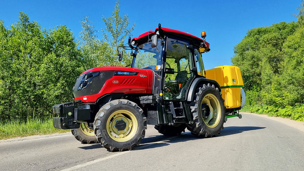 Трактор Solis-Gold | Солис-Голд 60GС A/С 4x4 12+12 Carraro Radial аgri 280-70R18 / 360-70R28 (с ПСМ)