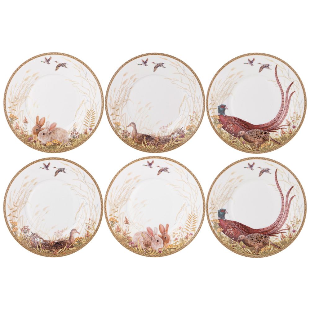 ЧАЙНЫЙ СЕРВИЗ LEFARD "ОХОТА" НА 6 ПЕР. 14 ПР. 1000/370/300 МЛ (КОР=2НАБ.)