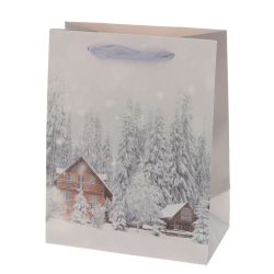 GAEM Пакет подарочный (бумага, плотность 210г/м2, блок микс 12шт), L18 W10 H23 см, 4в.