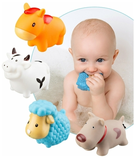 Набор игрушек для ванной МОЯ ФЕРМА