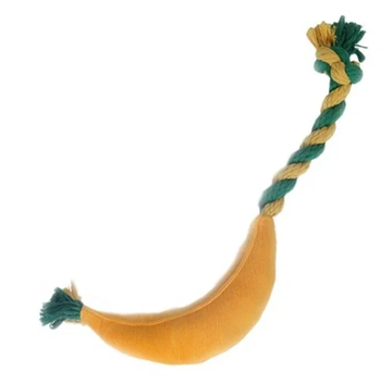 JOY Игрушка для собак Банан макси 42*5 см желтый