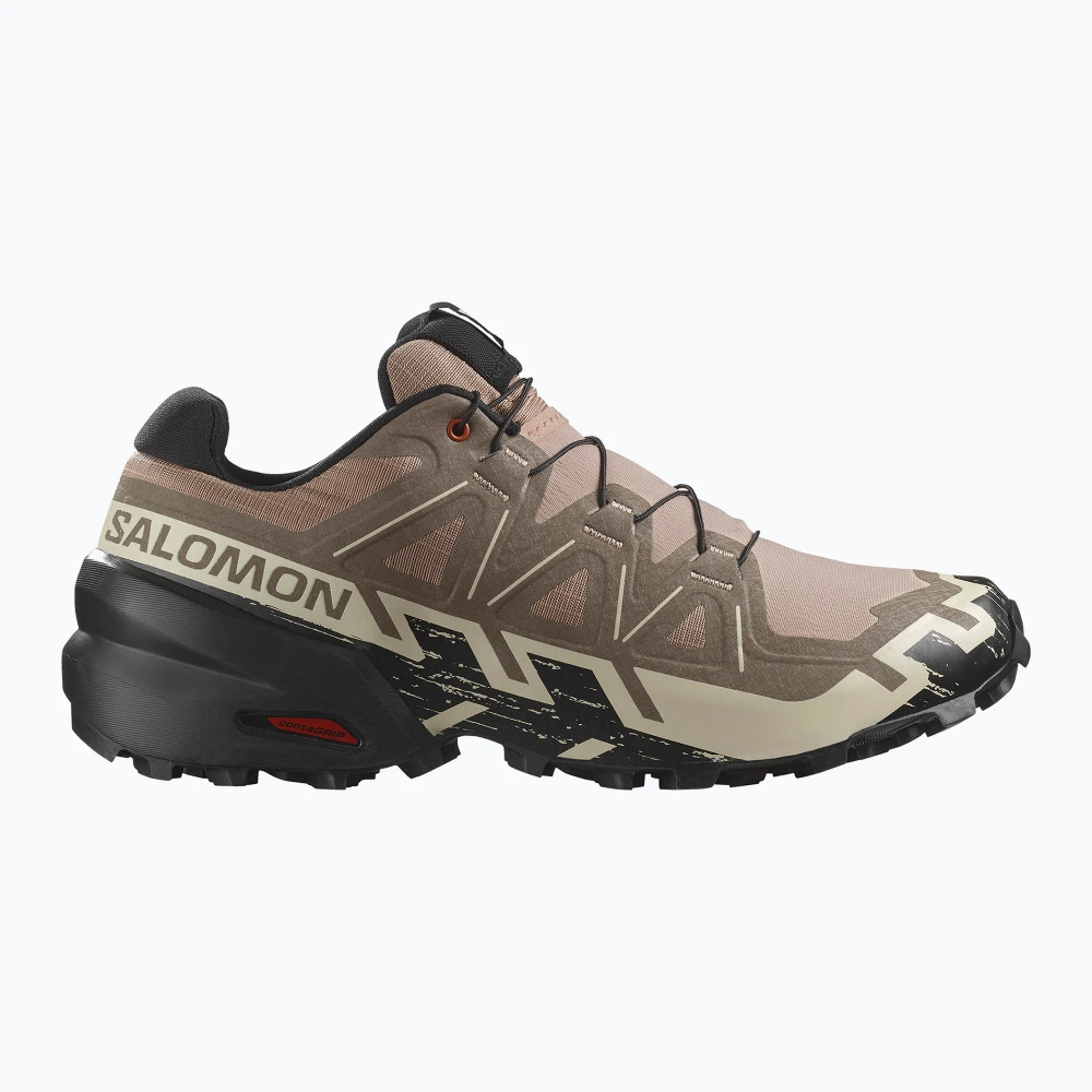 Кроссовки для бега Salomon Speedcross 6 natural/black/almond milk