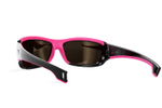Спортивные очки LiP Tide / Gloss Black - Pink Rubber / PC Polarized / Levante Series Chroma Brown