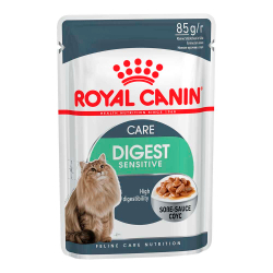 Royal Canin Digest Sensitive 85 г соус - консервы (пауч) для кошек для улучшения пищеварения (кусочки)