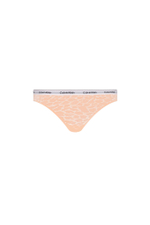 Кружевное трусики-бразилианки 3 шт. Calvin Klein Underwear - розовый(000QD5068E)