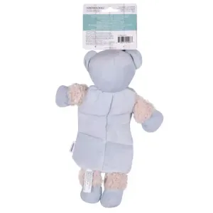 Игрушка для собак AROMADOG Мишка 20 см с 3 пищалками голубой