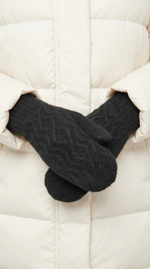 Варежки В021-07 черный