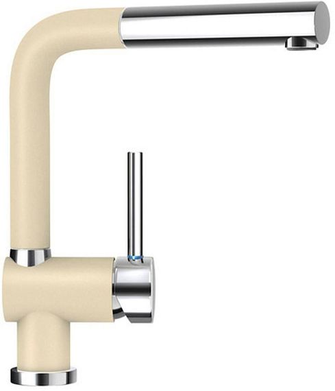 Смеситель Schock Piega-D , Cristadur, выдвижной излив хром/аворио