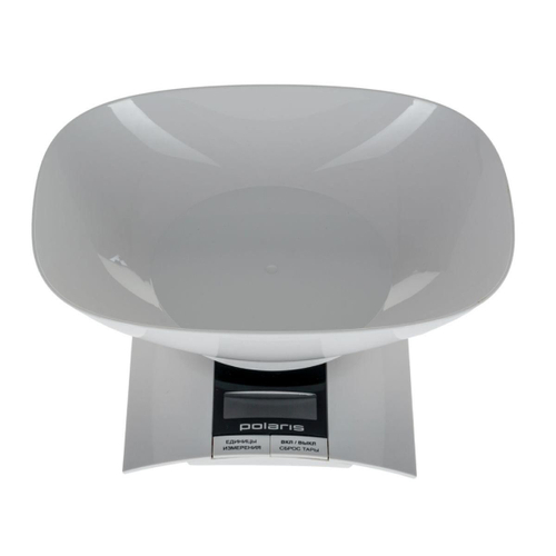 Весы кухонные электронные, Polaris, PKS 0323DL, чаша, точн 1 г, до 3 кг, 6280