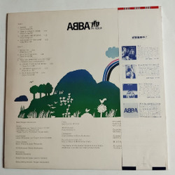 Винтажная виниловая пластинка LP ABBA The Album (Japan 1977) (Blue Red Obi)