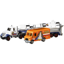 Matchbox - Транспортное средство космической ракеты + автомобиль HXY20 / артикул   GBK70 HXY20  / GTIN 887961716740