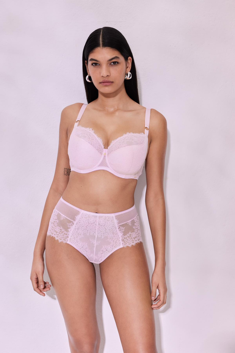 Бюстгальтер Hush Blush с чашками +size на уплотнителе (Размер: 85H) (Цвет: нежно-розовый)