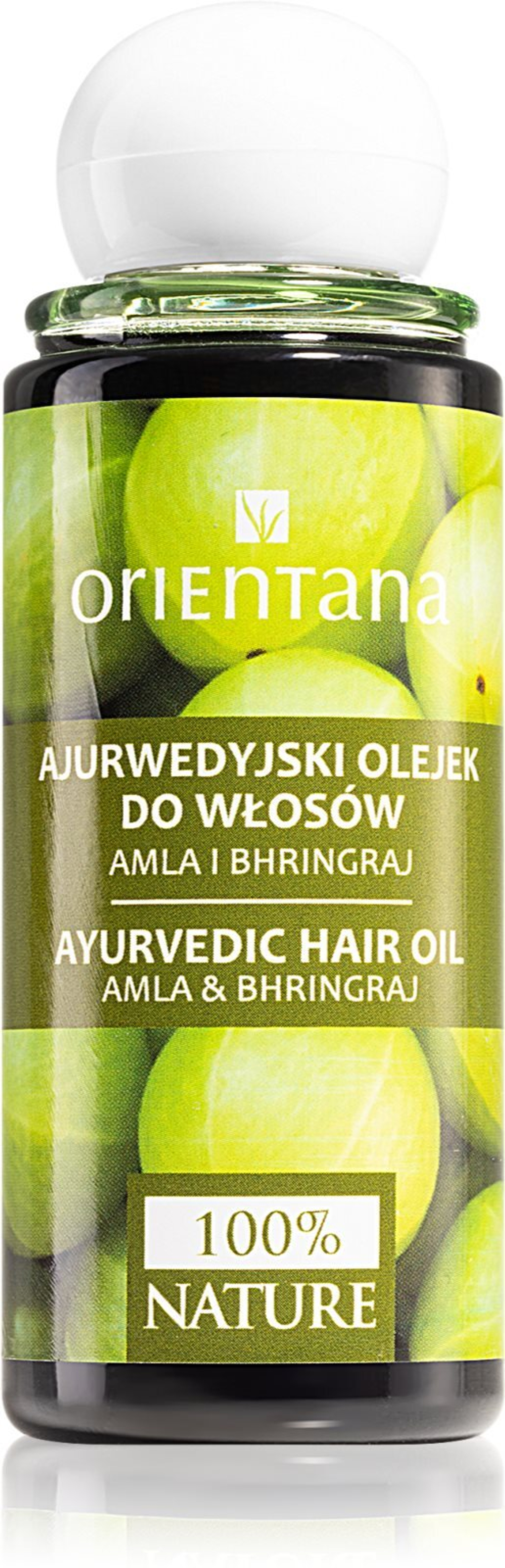 Orientana Ayurvedic Hair Hair Oil Amla & Bhringraj - масло для роста волос /   105  ml  / GTIN 5902596416997