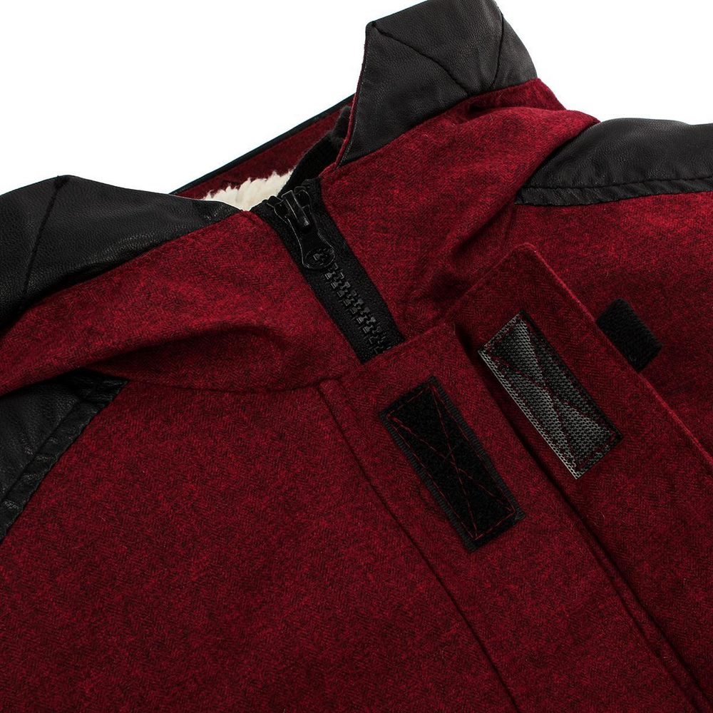 Куртка Торес 300 гр. р.7 (128) бордовый меланж/черный