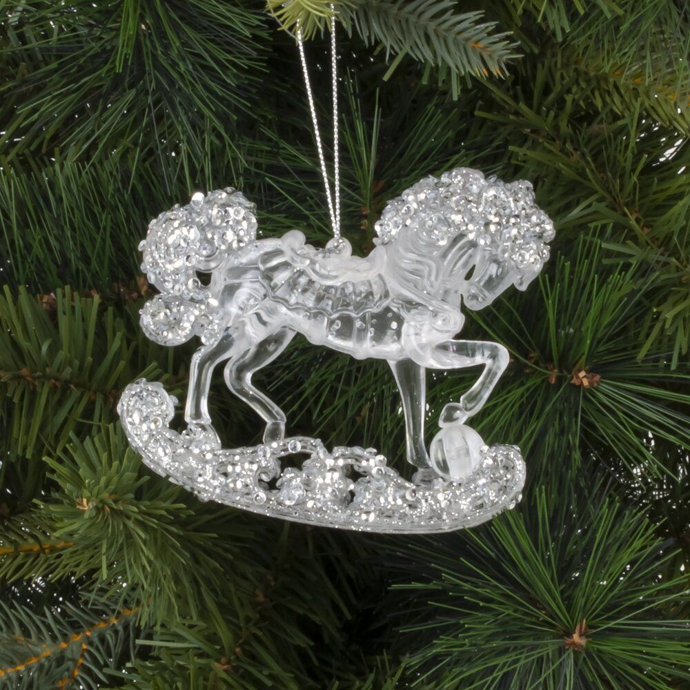 GAEM Украшение новогоднее "Лошадка", L11 W2 H10 см