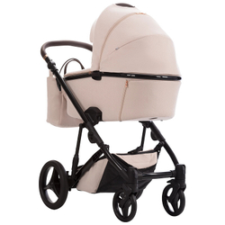 Детская коляска Bebetto Loren Gloss 3 в 1 с автокреслом Avionaut Cosmo 03 св.бежевый