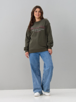 Толстовка Кис-090/хаки-п