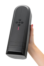 Нереалистичный мастурбатор Solace (Цвет: черный)