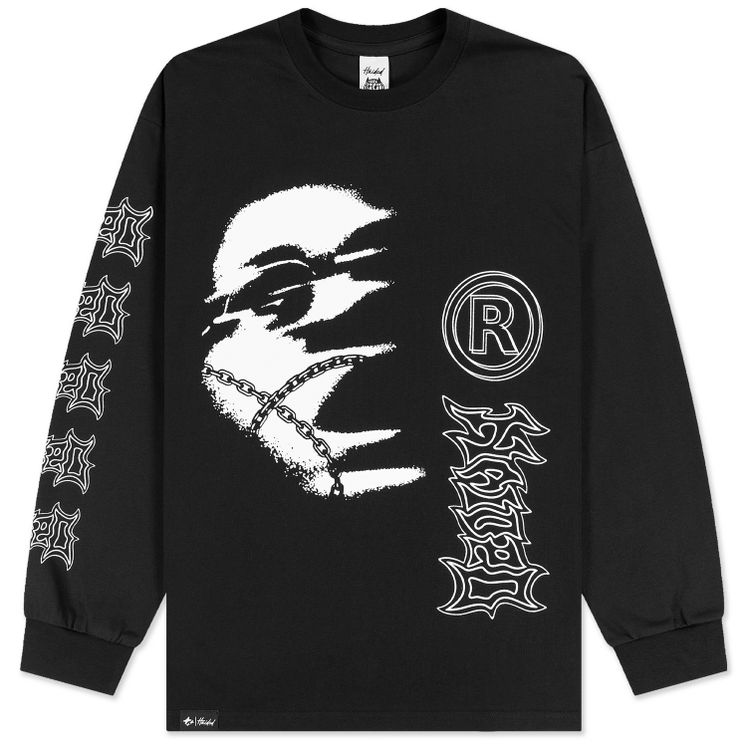 Лонгслив HAIDED LADDER, черный