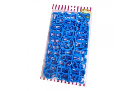 Набор вырубок для пряников "Алфавит" 5см