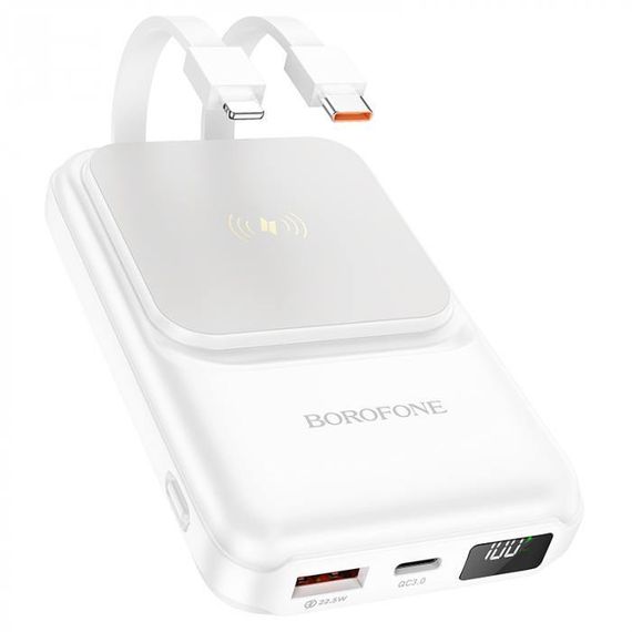 Powerbank Borofone Magnetic Wireless Charging 10000mAh BJ26