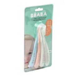 Набор силиконовых ложек Beaba для первого прикорма Eucalyptus