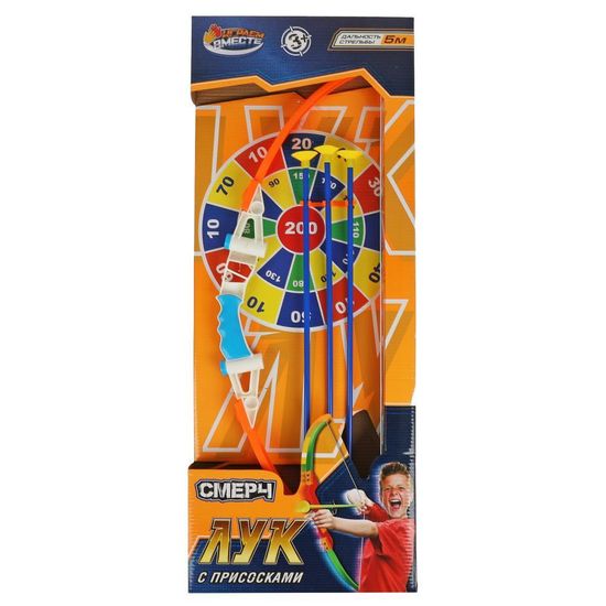 Лук с присосками кор.26,5*68,5*4,3см ИГРАЕМ ВМЕСТЕ