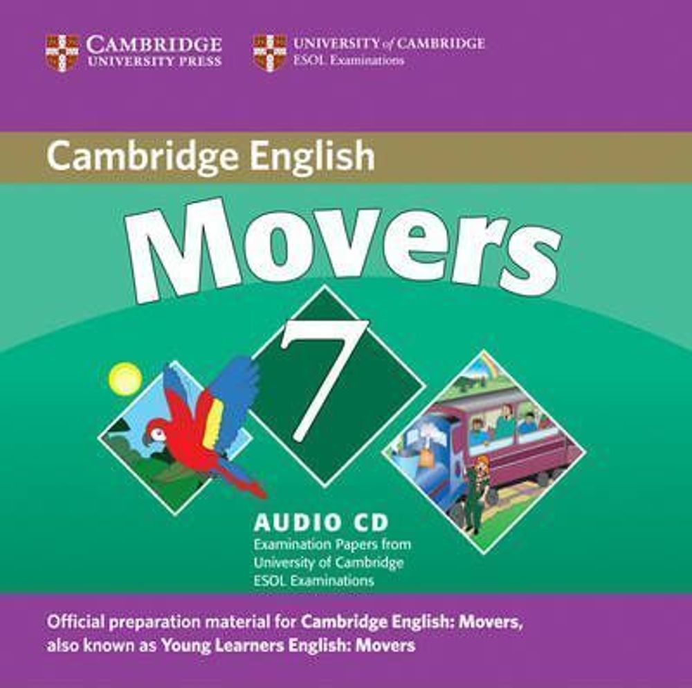 C Young Learners Eng Tests 7 Movers Audio CD !!