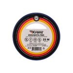 Изолента ПВХ 0,13х15мм, 25м, синяя KRANZ