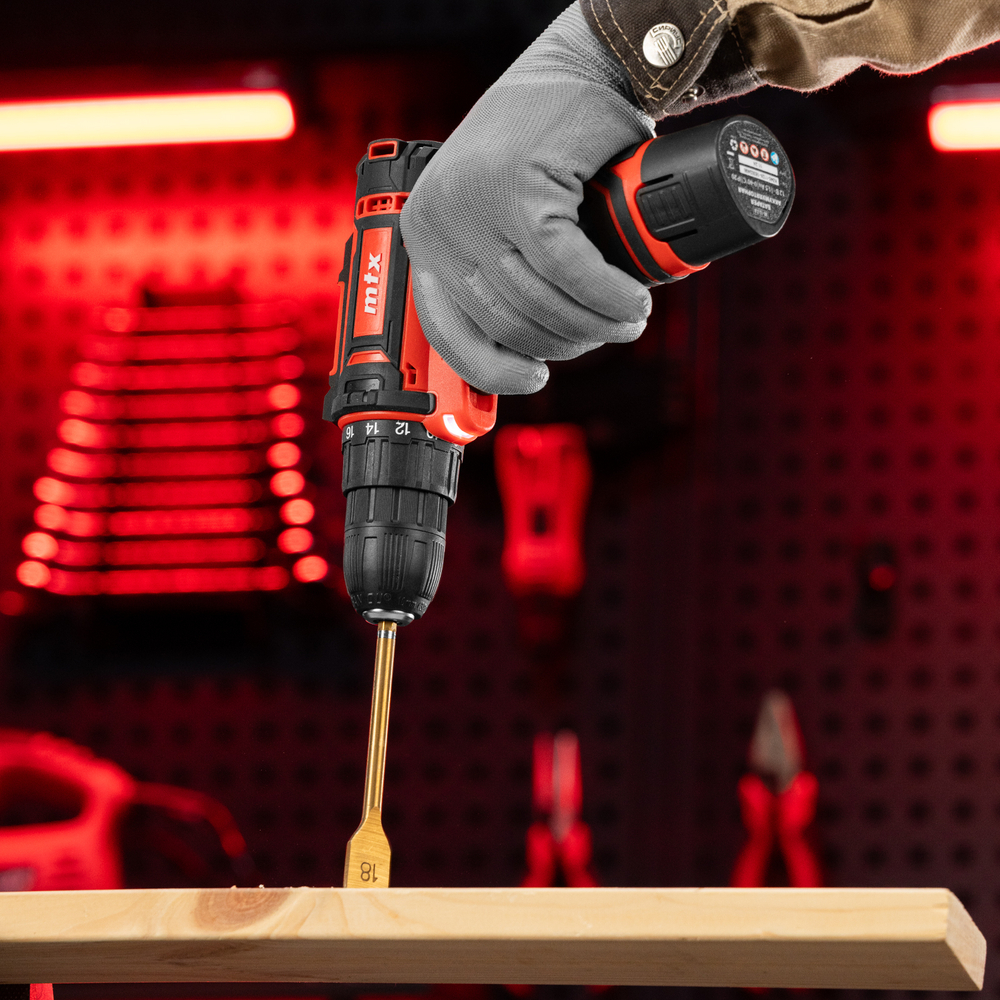 Дрель-шуруповерт аккумуляторная CDS-12, Li-Ion, 12 В// MTX