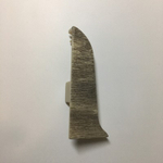 Заглушка левая к плинтусу "LIDER-62" 332 Дуб пепельный