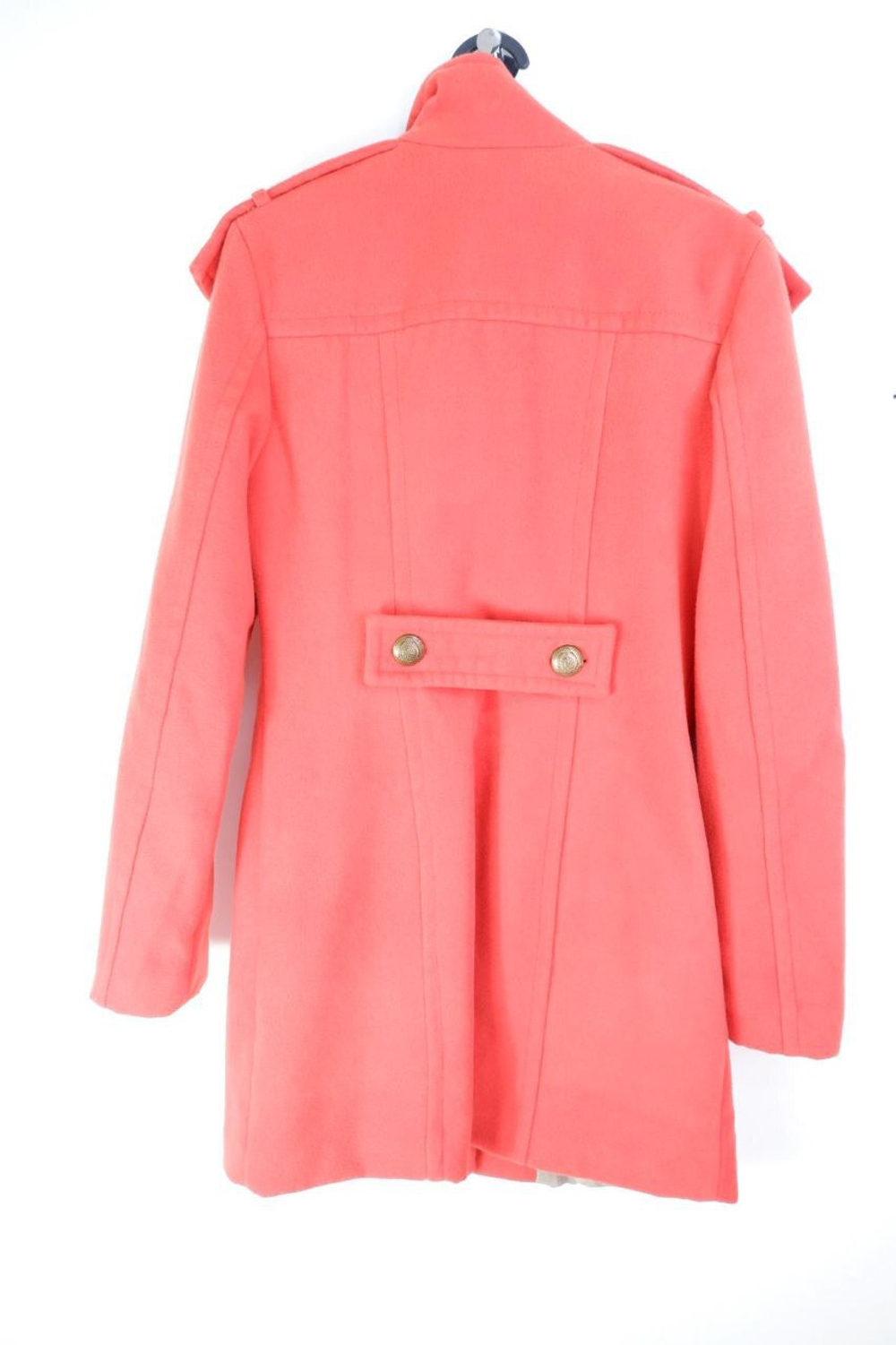 Пальто Kira Plastinina на весну в жизнерадостном оттенке 42-44 размер