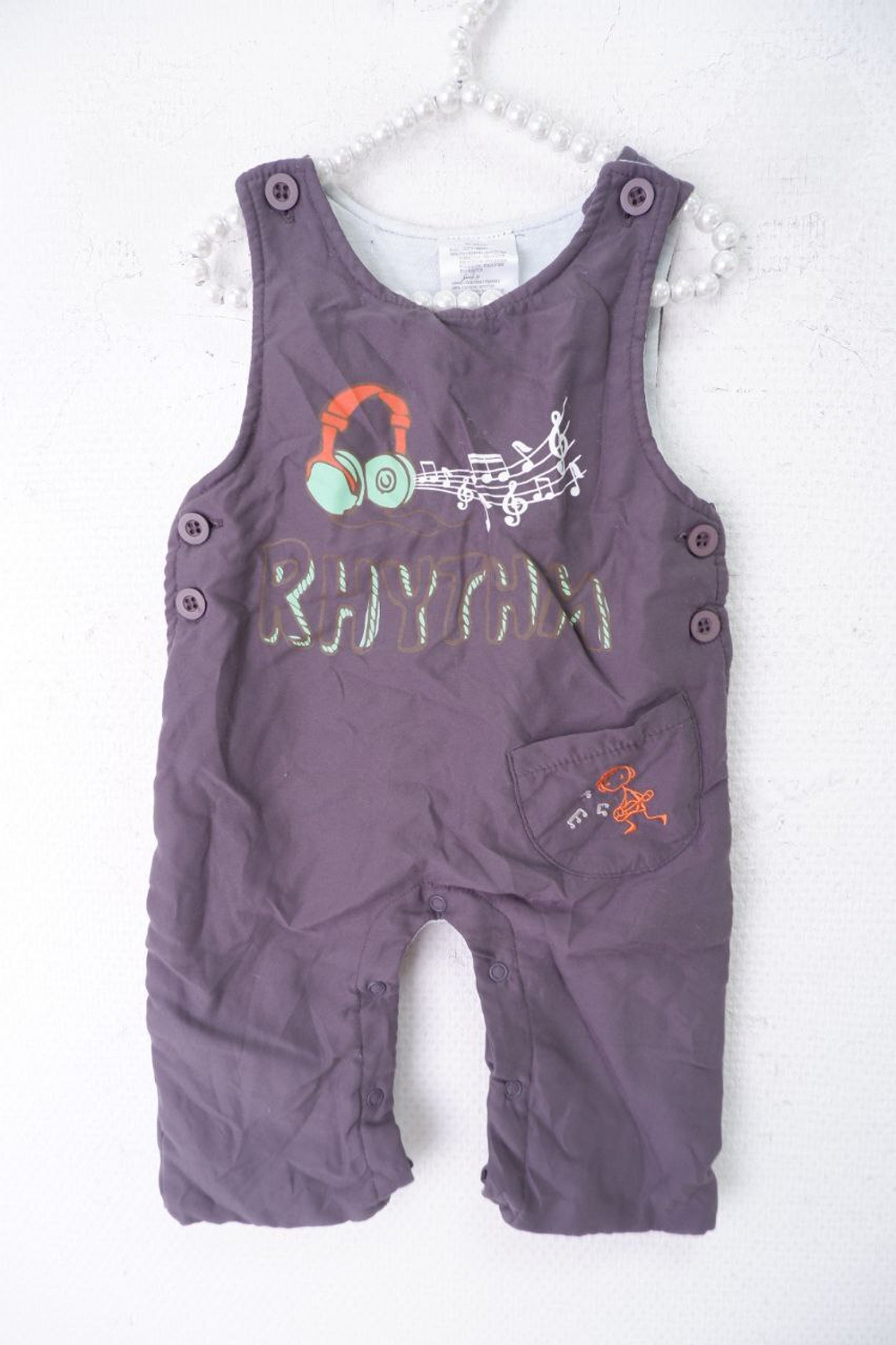 Комбинезон теплый на 3-6 месяцев