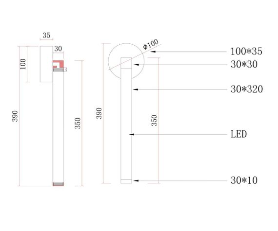 Бра Kink Light Эванте 08456W,19