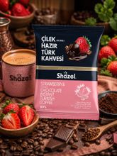 Кофейный напиток Shazel Клубника и Шоколад 100 г x 4 шт