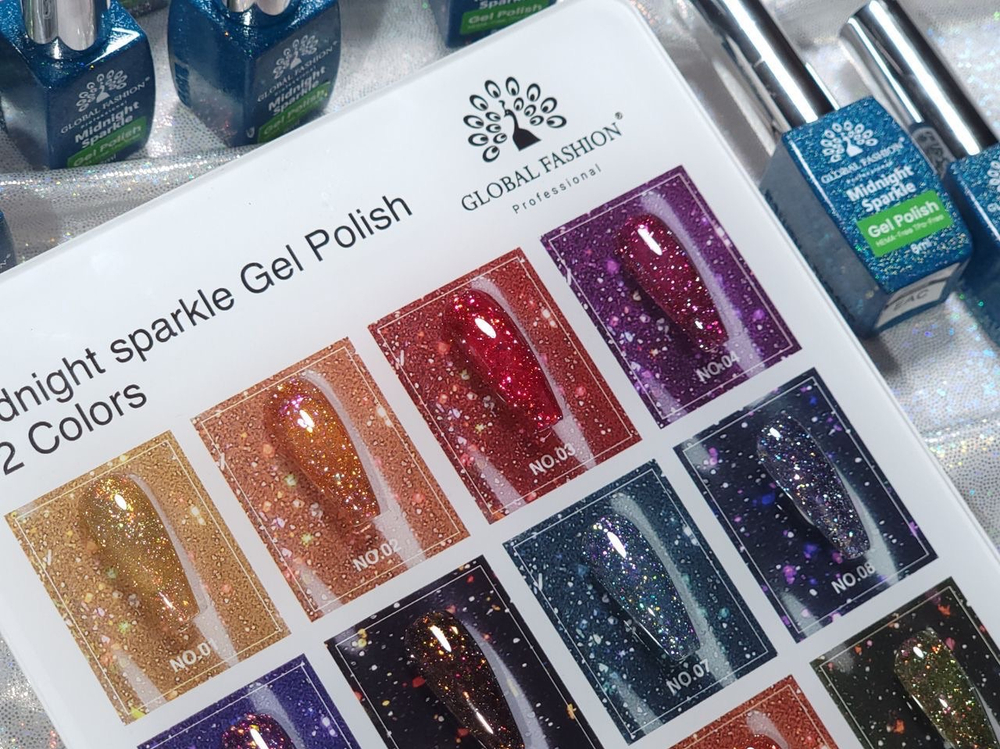 Гель лак светоотражающий