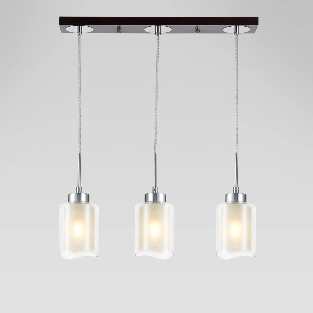 Citilux Фортуна CL156232 Подвесной светильник Венге Хром