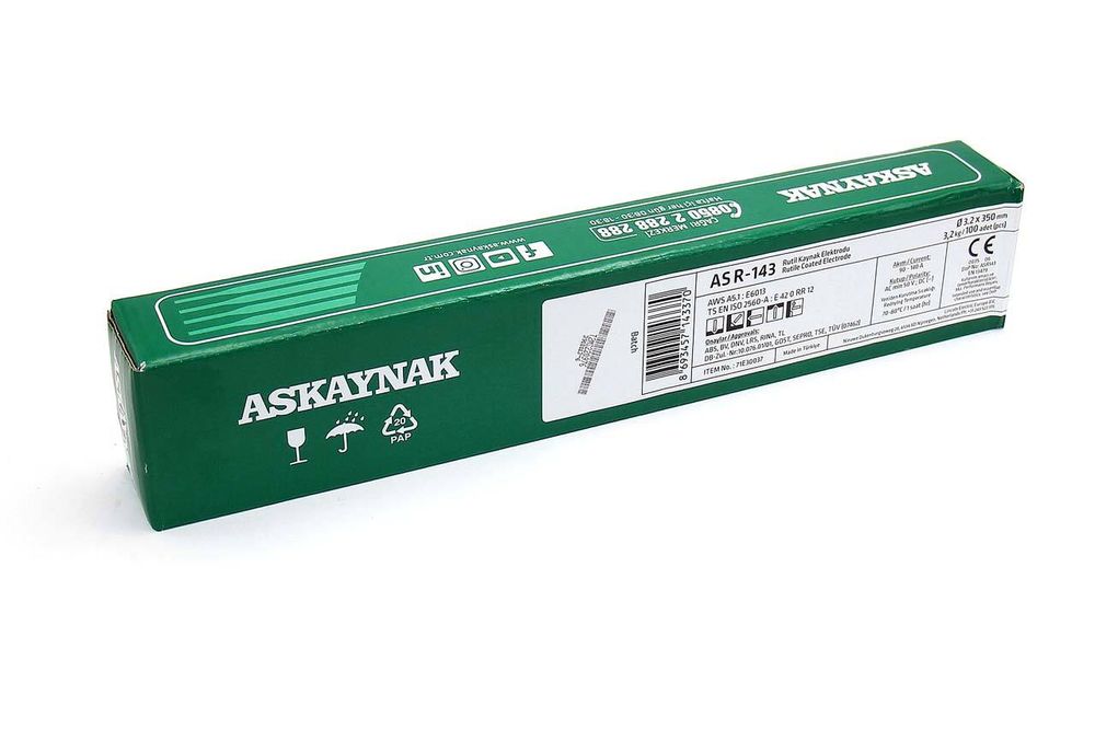 Сварочные электроды AS R-143 3.2X350