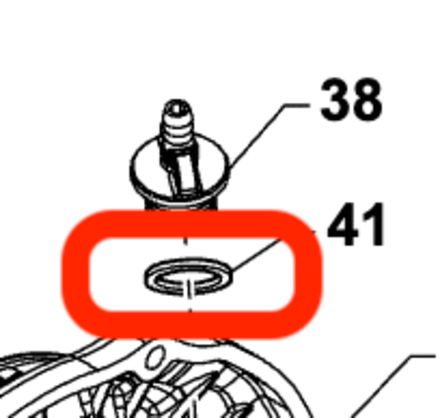 Резиновое кольцо масляного штуцера TM KZ R3