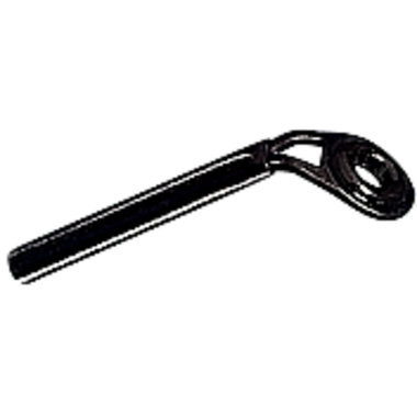 Кольца пропуск. Jaxon Керамический ОК-SL-0516  L=15мм H=8мм D=1.6мм 1шт Тюльпан