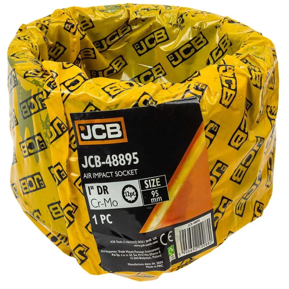 Головка ударная 1'', 95мм (12гр.) JCB JCB-48895