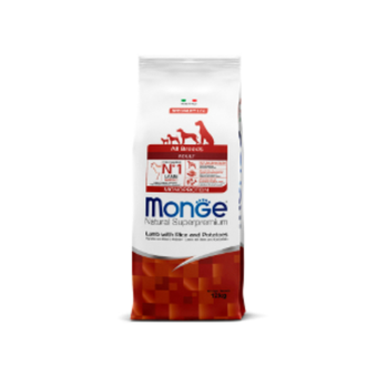 Сухой корм Monge Dog Speciality Line Monoprotein для взрослых собак всех пород, из ягненка с рисом и картофелем 12 кг