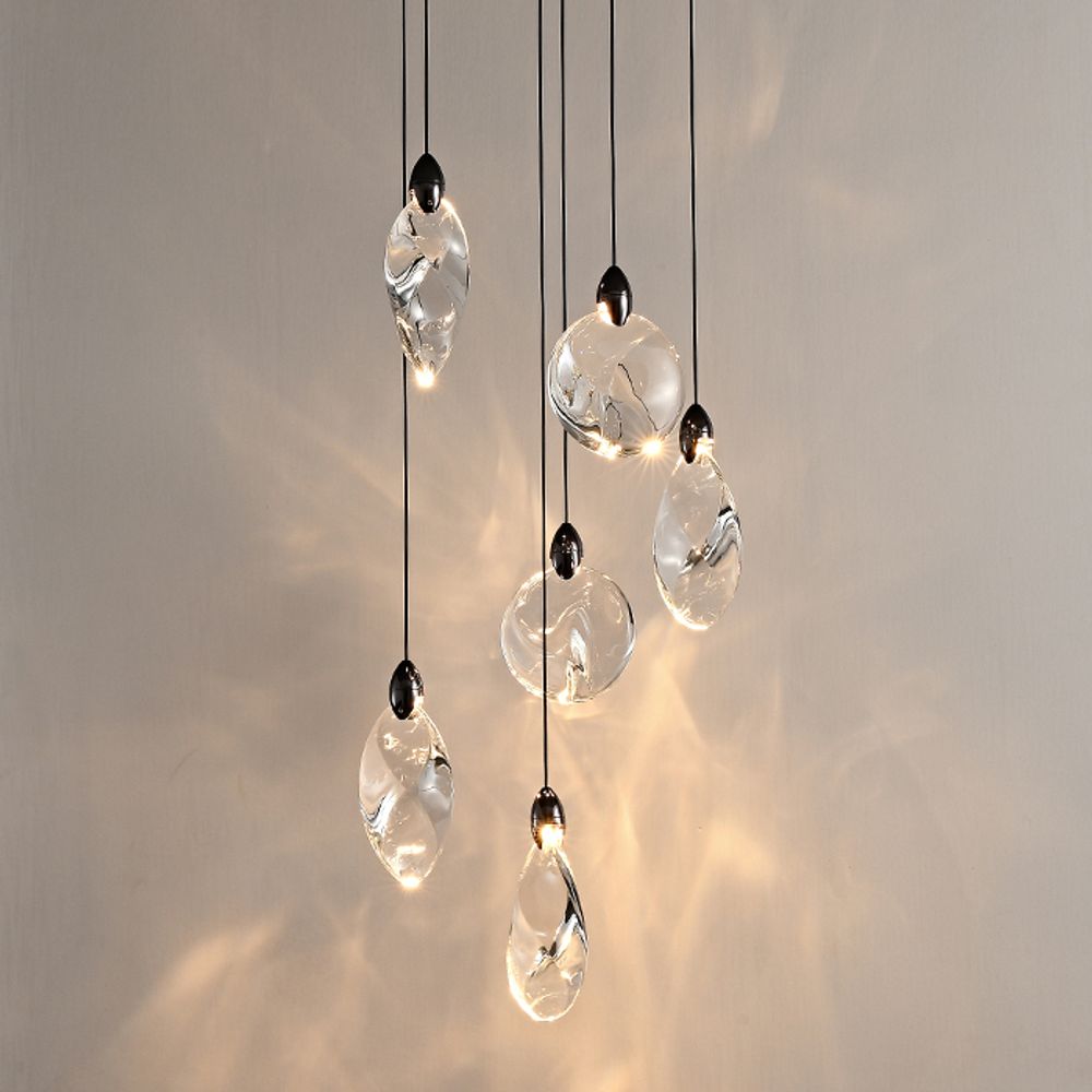 Подвесной светильник MT9176-6H pearl black