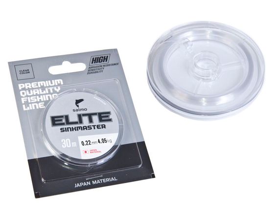 Леска монофильная зимняя Salmo Elite SINKMASTER 30 м, 0,22 мм