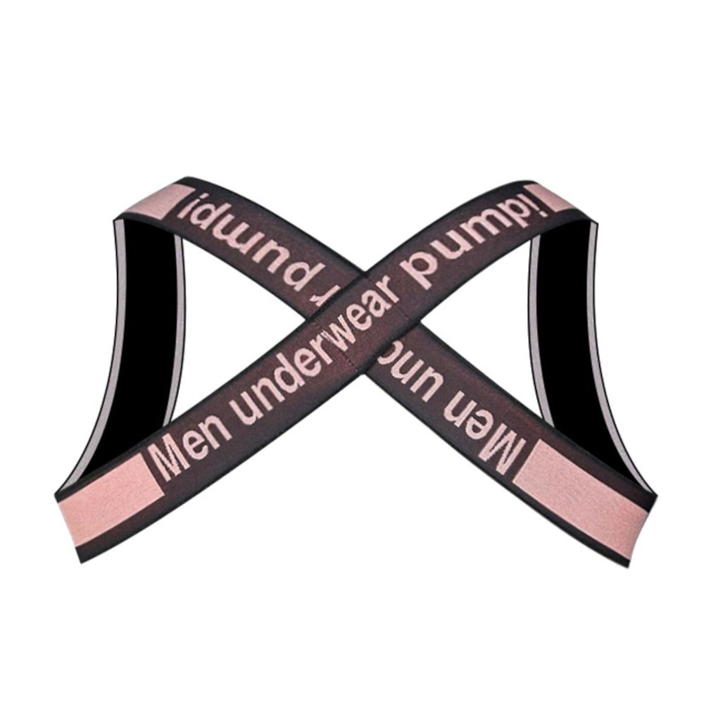 Мужская портупея розовая PUMP! MP98-22